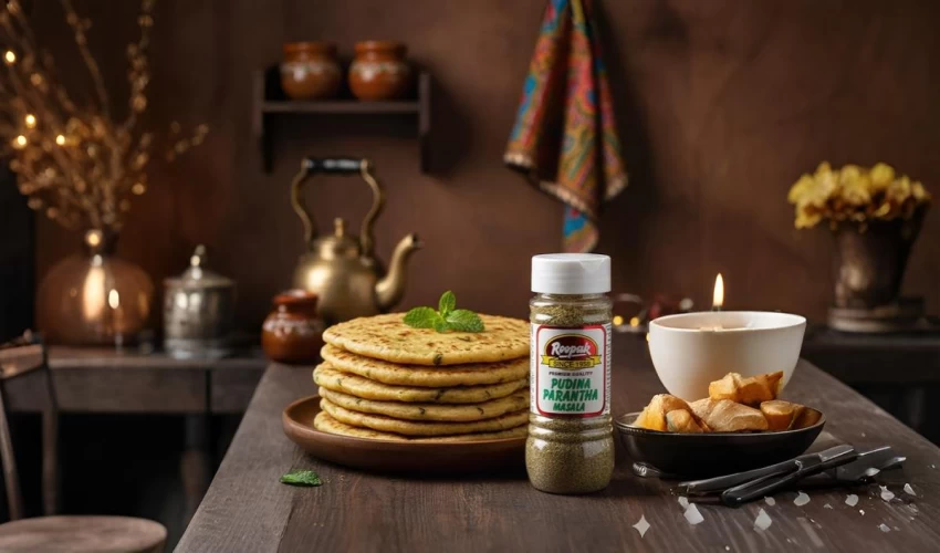 Pudina Paratha Recipe